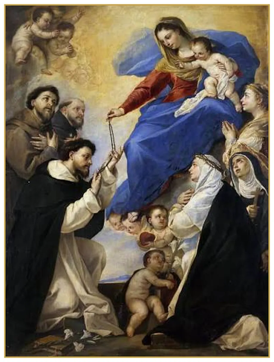 Nossa Senhora do Rosário com São Domingos
