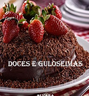 Capa de Doces e Guloseimas – Vários Autores