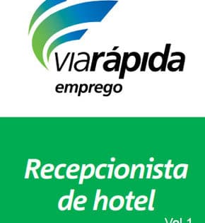 Capa de Curso: Recepcionista de Hotel – Vol. 1 – Emprego