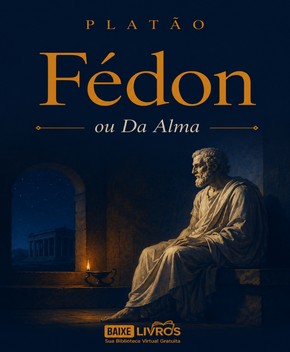 Capa do livro Fédon (ou Da Alma) – Platão