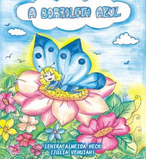 Capa de A Borboleta Azul – Lenira Almeida