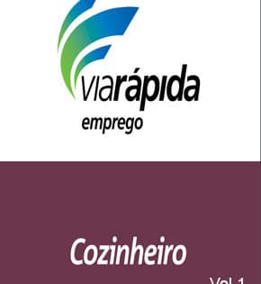 Capa de Curso: Cozinheiro – Vol. 1 – Emprego