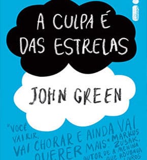 Capa de A Culpa é das Estrelas – John Green