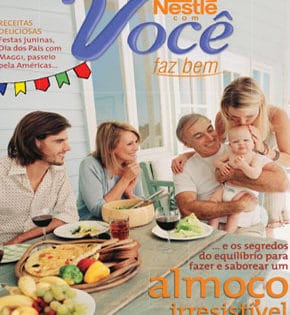 Capa de Almoço Irresistível – Nestlé