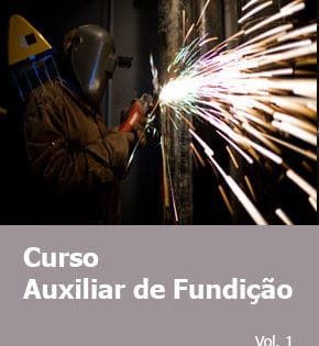 Capa de Curso: Auxiliar de Fundição – Vol. 1 – Emprego