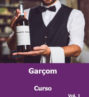 Capa de Curso: Garçom – Vol. 1 – Emprego
