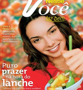 Capa de Puro Prazer na Hora do Lanche – Nestlé