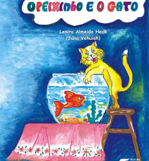 Capa de O Peixinho e o Gato – Lenira Almeida