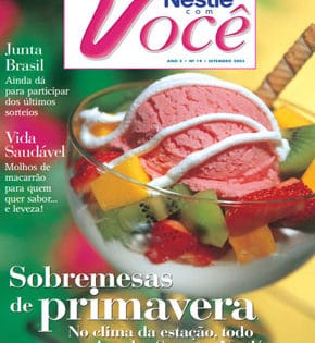 Capa de Sobremesas de Primavera – Nestlé