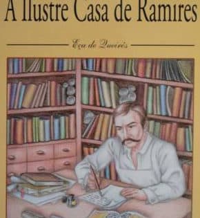 Capa de A Ilustre Casa de Ramires – Eça de Queirós