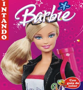 Capa de Desenhos da Barbie para Colorir