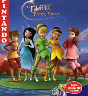 Capa de Desenhos de Tinker Bell (Sininho) para Colorir