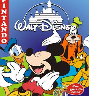 Capa de Desenhos da Walt Disney para Colorir