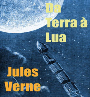 Capa de Da Terra à Lua – Júlio Verne
