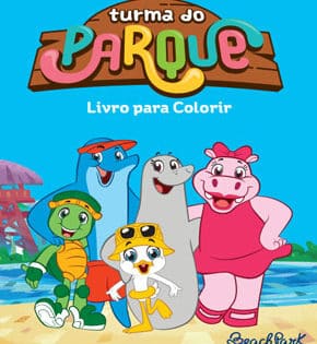 Capa de Desenhos de Animais para Colorir