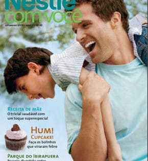 Capa de Receita de Mãe – Nestlé