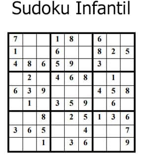 Capa de Sudoku para Crianças – Fácil e Médio