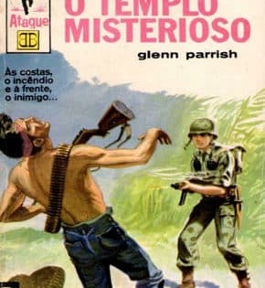 Capa de O Templo Misterioso – Glenn