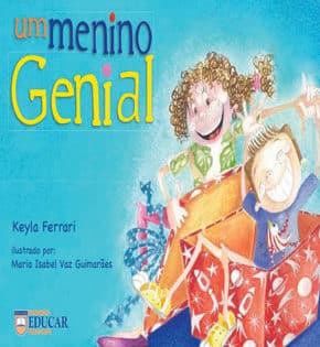 Capa de Um Menino Genial – Keyla Ferrari