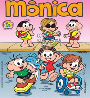 Capa de Turma da Mônica: Acessibilidade – Maurício de Souza