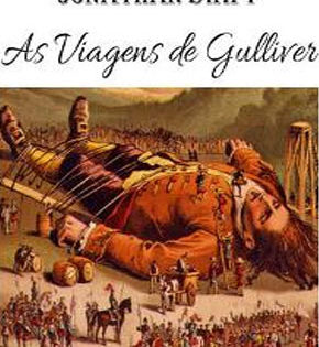 Capa de As Viagens de Gulliver – Jonathan Swift