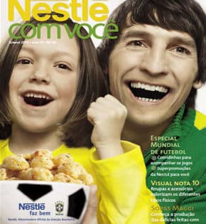 Capa de Comidas para o Jogo – Nestlé