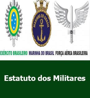 Capa de Vade Mecum: Estatuto dos Militares – Atualizado