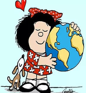 Capa de Tirinhas da Mafalda – Vol. 7 – Eunice Isaias