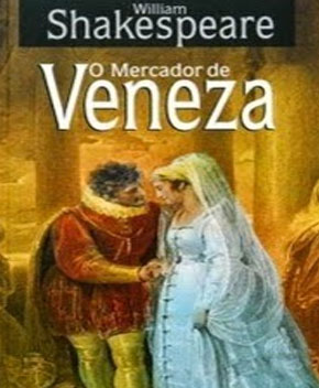 Capa do livro O Mercador de Veneza – William Shakespeare