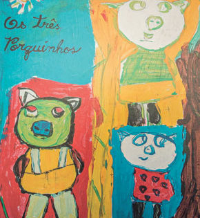 Capa de Os Três Porquinhos – Jhon Marques