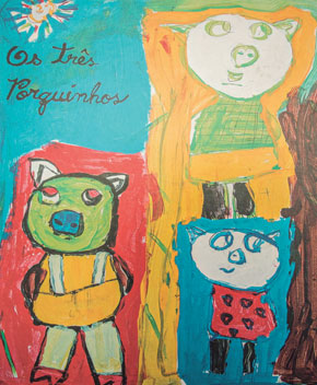 Capa do livro Os Três Porquinhos – Jhon Marques