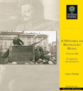 Capa de A História da Revolução Russa – Vol. 3 – Leon Trotsky