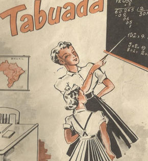 Capa de Tabuada: Ensino Prático para Aprender Aritmética