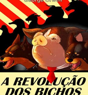 Capa de A Revolução dos Bichos – George Orwell