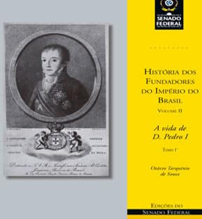Capa de A Vida de D. Pedro I – Otávio Tarquínio