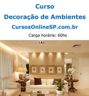 Capa de Curso: Decoração de Ambientes – C.O.S