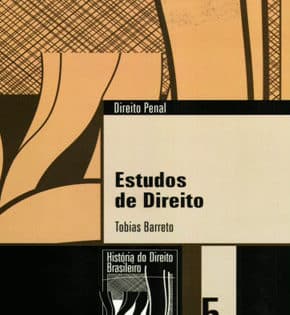 Capa de Estudos de Direito – Tobias Barreto