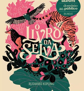 Capa de O Livro da Selva – Rudyard Kipling
