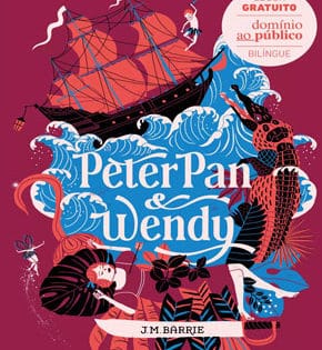 Capa de Peter Pan & Wendy – J. M. Barrie