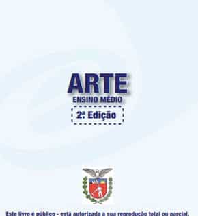 Capa do livro de artes
