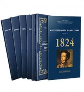 Capa de Coleção Constituições Brasileiras – Walter Porto