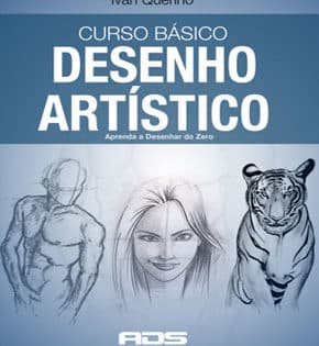 Capa de Curso Básico: Desenho Artístico – Ivan Querino