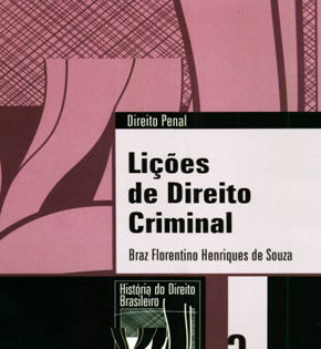 Capa de Lições de Direito Criminal – Braz Florentino