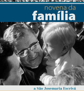Capa de Novena da Família – São Josemaria Escrivá