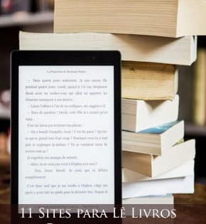 Capa de 11 Sites para Lê Livros Gratuitamente
