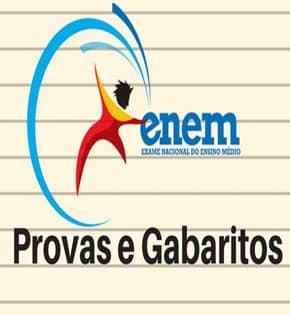 Capa de Enem: Provas e Gabaritos Anteriores – MEC
