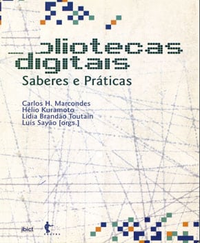 Capa do livro Bibliotecas Digitais – Saberes e Práticas