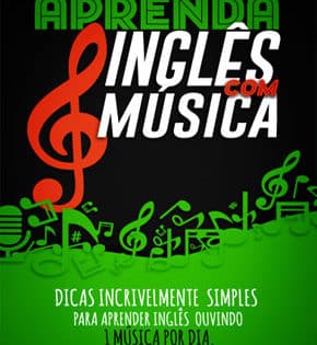 Capa de Aprenda Inglês com Música – Vários Autores
