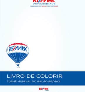 Capa de Balões para Colorir