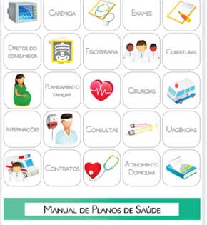 Capa de Manual de Planos de Saúde – Daniela Batalha